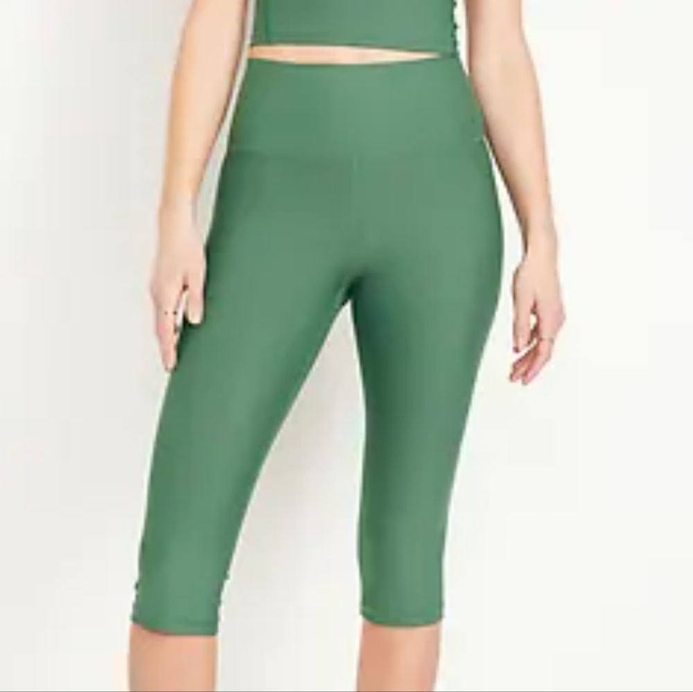 🆕Active Wear Green Powersoft Legging Sz XXL